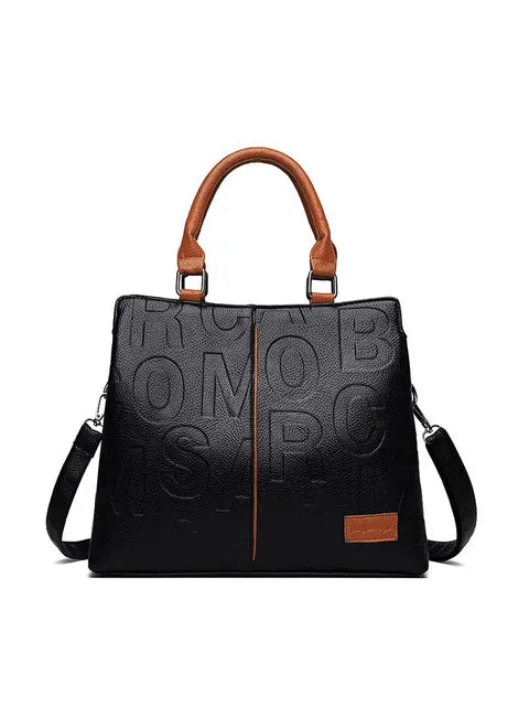 Bolsa de Couro Alça Longa Feminina