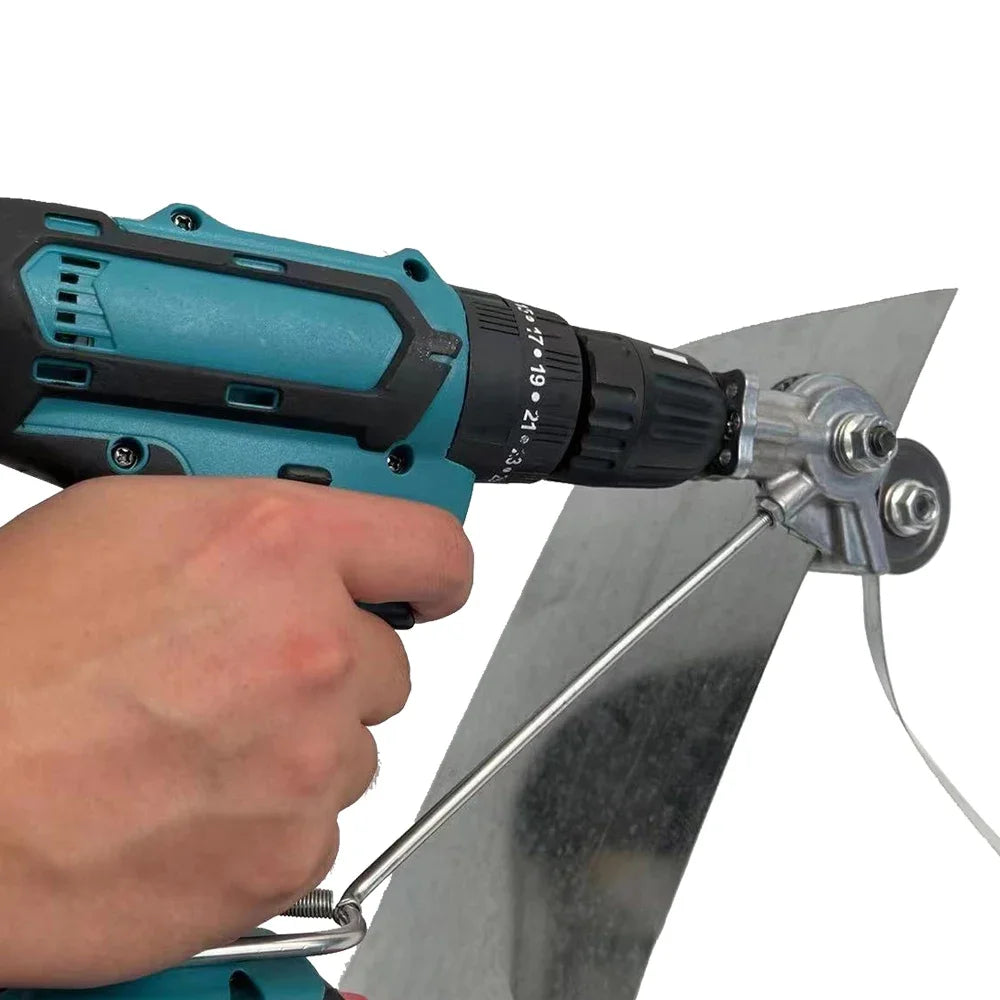 Multifunctional Hand Electric Drill to Plate Cutter Electric Drill Iron Sheet Cutter to Metal Plate Cutter Tool Accessories