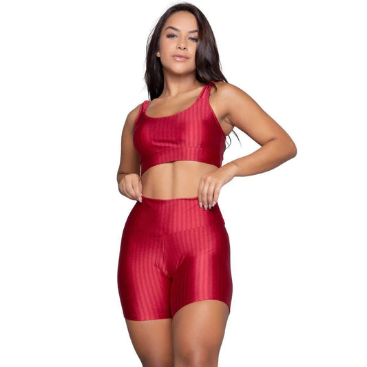 Conjunto Fitness Top e Short