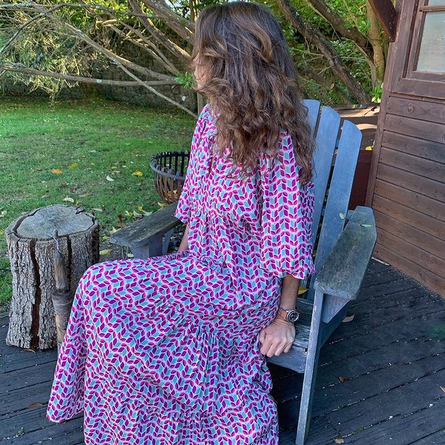Vestido Estampado Longo Summer