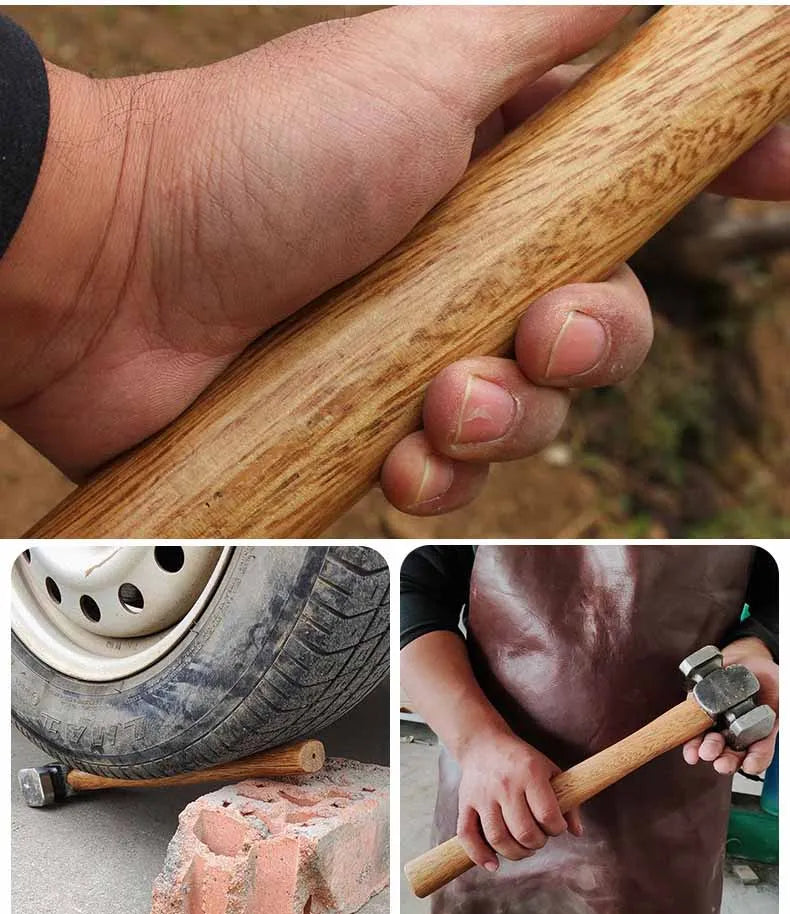 Accessories for Hand-forged Tools with Wooden Handles for Household Use Portable Woodworking Professional Hand Tools Hammers