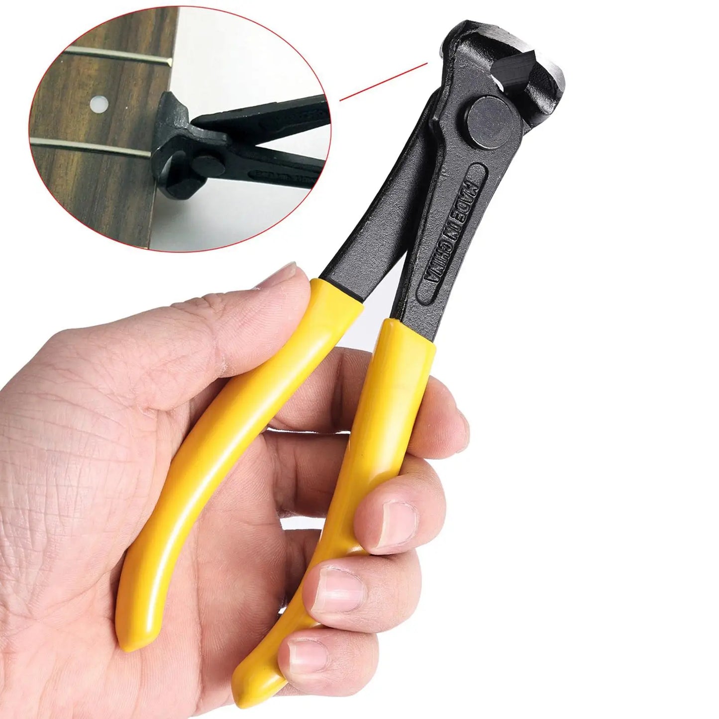 Guitar Fret Plier Fret Wire Puller Luthier Tools Fret Nippers Tool Fret Wire Nippers Puller for Other Stringed Instruments Tool