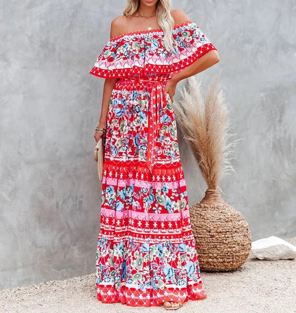 Vestido Estampado Floral Summer