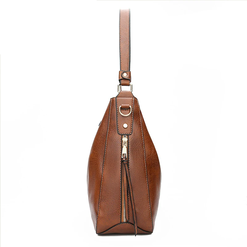 Bolsa de Couro Ombro Feminina Grande